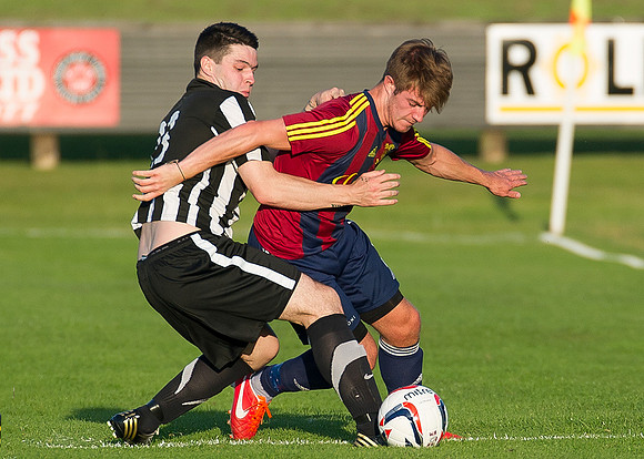 Friendly pre-season match between Wick Academy and Livingstone played at Harmsworth Park home of Highland League team Wick Academy. Sam Mackay