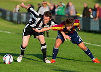 Friendly pre-season match between Wick Academy and Livingstone played at Harmsworth Park home of Highland League team Wick Academy. Gary Manson