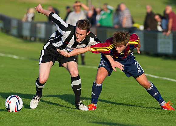 Friendly pre-season match between Wick Academy and Livingstone played at Harmsworth Park home of Highland League team Wick Academy. Gary Manson