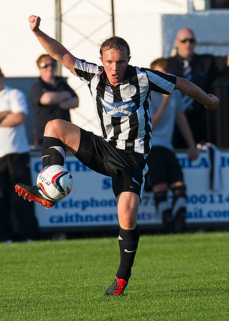 Friendly pre-season match between Wick Academy and Livingstone played at Harmsworth Park home of Highland League team Wick Academy. Richard MacAdie