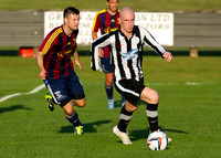 Friendly pre-season match between Wick Academy and Livingstone played at Harmsworth Park home of Highland League team Wick Academy. Chucky Weir , Gary Weir
