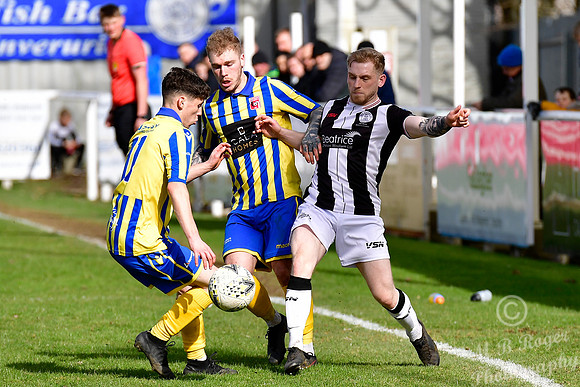 Inverurie  Locos 4 v Wick Academy 0 - SHFL - Harlaw Park - 02/04