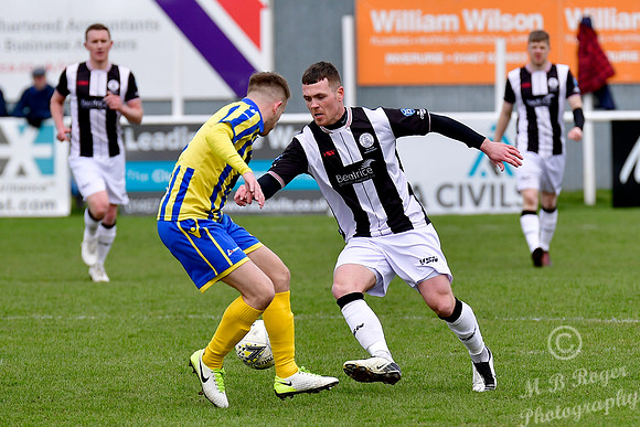 Inverurie  Locos 4 v Wick Academy 0 - SHFL - Harlaw Park - 02/04