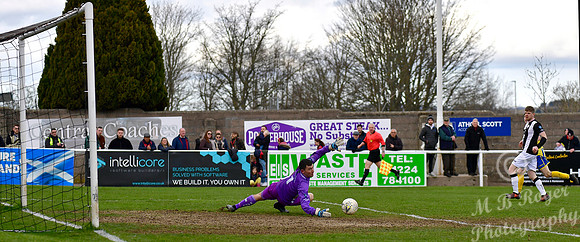 Inverurie  Locos 4 v Wick Academy 0 - SHFL - Harlaw Park - 02/04