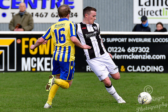 Inverurie  Locos 4 v Wick Academy 0 - SHFL - Harlaw Park - 02/04