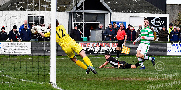 Wick 2 Buckie 0 SHFL 23/03/2019 Harmsworth Park