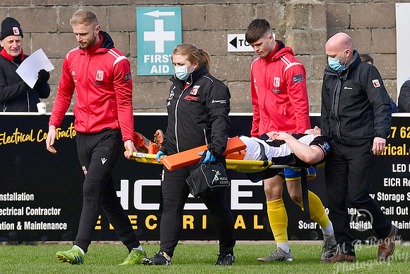 Inverurie  Locos 4 v Wick Academy 0 - SHFL - Harlaw Park - 02/04