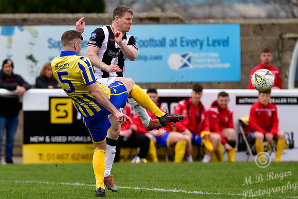 Inverurie  Locos 4 v Wick Academy 0 - SHFL - Harlaw Park - 02/04