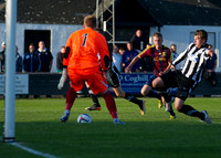 Friendly pre-season match between Wick Academy and Livingstone played at Harmsworth Park home of Highland League team Wick Academy. James Pickles