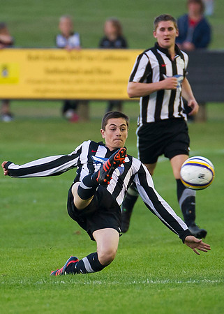 Friendly pre-season match between Wick Academy and Livingstone played at Harmsworth Park home of Highland League team Wick Academy. John Pickles