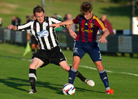 Friendly pre-season match between Wick Academy and Livingstone played at Harmsworth Park home of Highland League team Wick Academy. Gary Manson