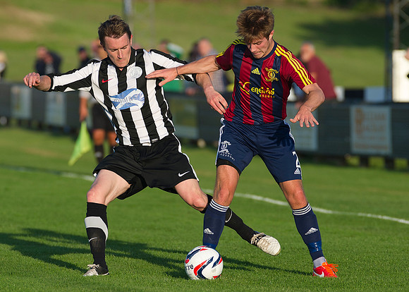 Friendly pre-season match between Wick Academy and Livingstone played at Harmsworth Park home of Highland League team Wick Academy. Gary Manson