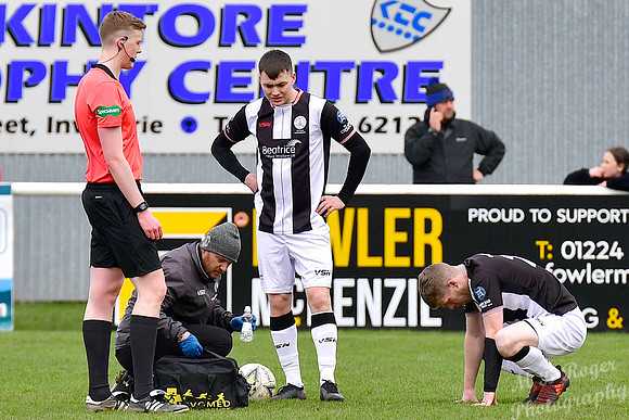 Inverurie  Locos 4 v Wick Academy 0 - SHFL - Harlaw Park - 02/04
