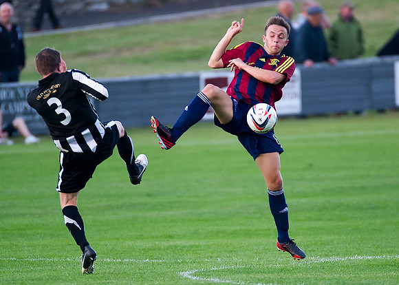 Friendly pre-season match between Wick Academy and Livingstone played at Harmsworth Park home of Highland League team Wick Academy. Gary Manson