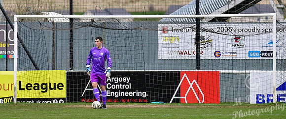 Inverurie  Locos 4 v Wick Academy 0 - SHFL - Harlaw Park - 02/04