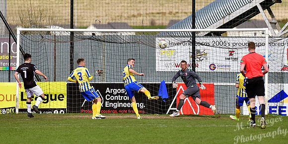 Inverurie  Locos 4 v Wick Academy 0 - SHFL - Harlaw Park - 02/04