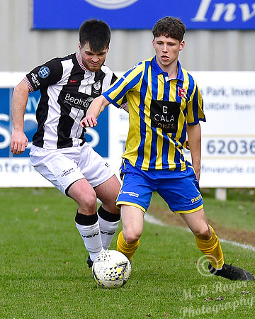 Inverurie  Locos 4 v Wick Academy 0 - SHFL - Harlaw Park - 02/04