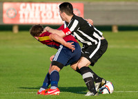 Friendly pre-season match between Wick Academy and Livingstone played at Harmsworth Park home of Highland League team Wick Academy. Sam Mackay