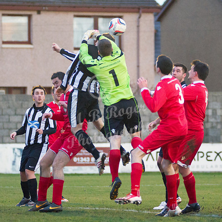 Lossiemouth 0 v Wick 0  SHFL 01/02/2014