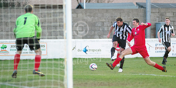 Lossiemouth 0 v Wick 0  SHFL 01/02/2014