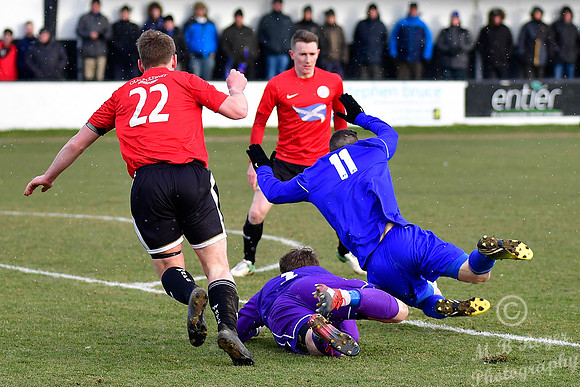 Cove 1 v Wick 1 SHFL Bellslea Park 17/03/2018