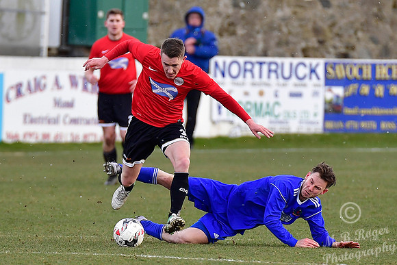 Cove 1 v Wick 1 SHFL Bellslea Park 17/03/2018