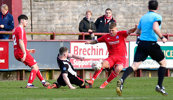 Brechin 5 v Wick 1 - SHFL - Glebe Park - 05/03/2022