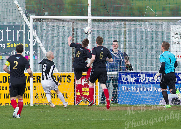 Inverurie 7 v Wick 0 SHFL 12/04/2014