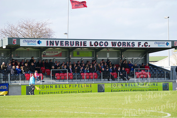 Inverurie 7 v Wick 0 SHFL 12/04/2014