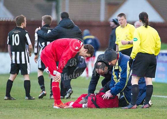 Lossiemouth 0 v Wick 0  SHFL 01/02/2014