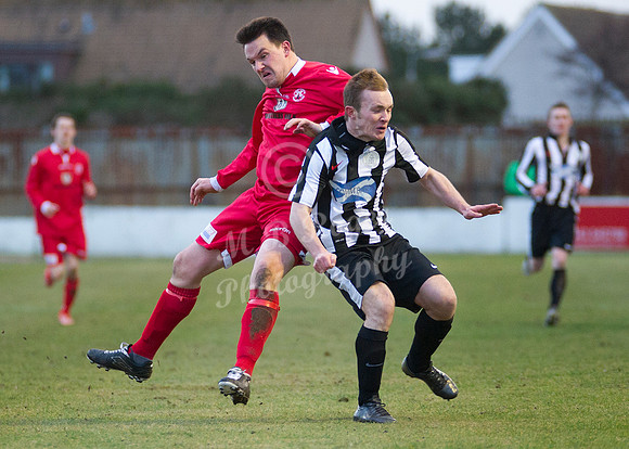 Lossiemouth 0 v Wick 0  SHFL 01/02/2014