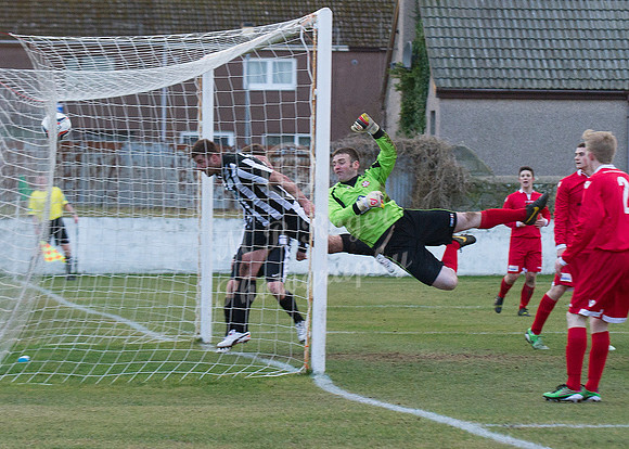 Lossiemouth 0 v Wick 0  SHFL 01/02/2014