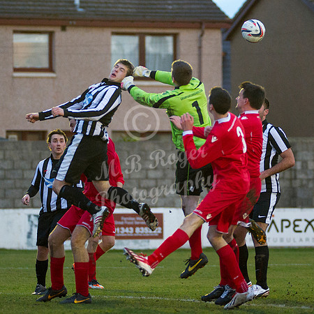 Lossiemouth 0 v Wick 0  SHFL 01/02/2014