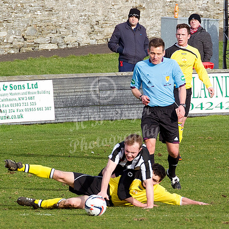 Wick 1 v Inverness Clach 1  08/03/2014