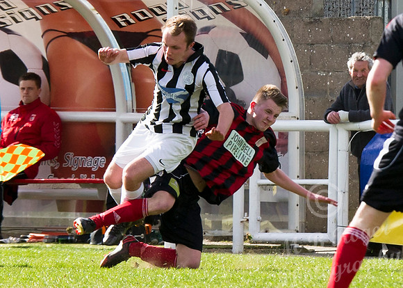 Inverurie 7 v Wick 0 SHFL 12/04/2014