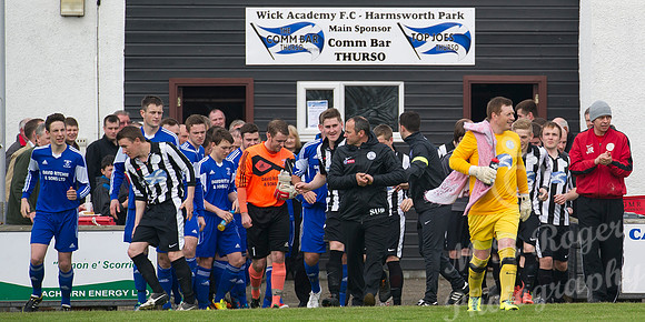 Wick 6 v Strathspey 1 SHFL 10/05/2014
