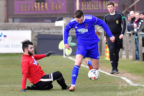 Cove 1 v Wick 1 SHFL Bellslea Park 17/03/2018