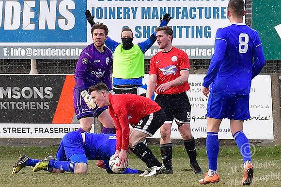 Cove 1 v Wick 1 SHFL Bellslea Park 17/03/2018