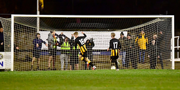 Huntly FC 5 v Wick Academy 2 - SHFL - 03/12/2022 - Christie Park