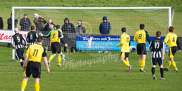 Wick 1 v Inverness Clach 1  08/03/2014