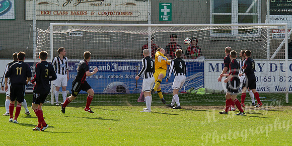 Inverurie 7 v Wick 0 SHFL 12/04/2014