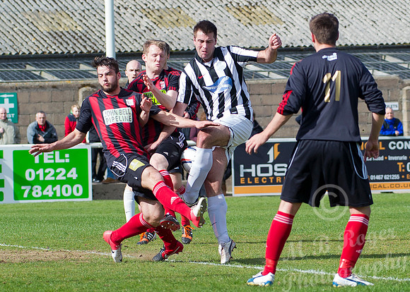 Inverurie 7 v Wick 0 SHFL 12/04/2014