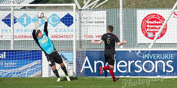 Inverurie 7 v Wick 0 SHFL 12/04/2014