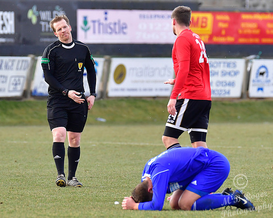 Cove 1 v Wick 1 SHFL Bellslea Park 17/03/2018