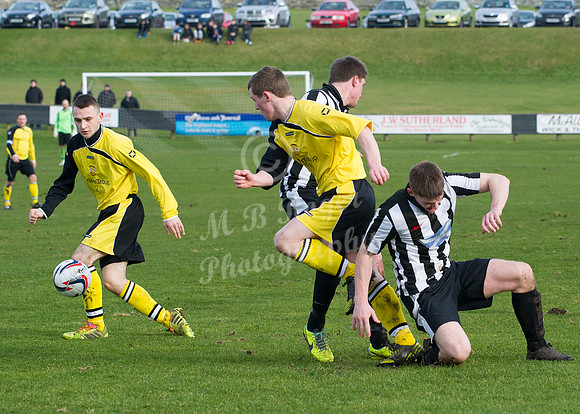 Wick 1 v Inverness Clach 1  08/03/2014