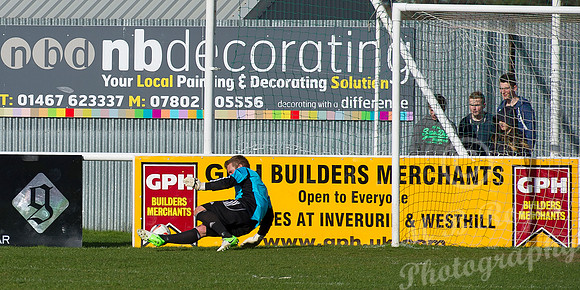 Inverurie 7 v Wick 0 SHFL 12/04/2014