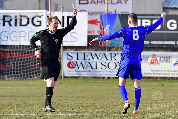 Cove 1 v Wick 1 SHFL Bellslea Park 17/03/2018