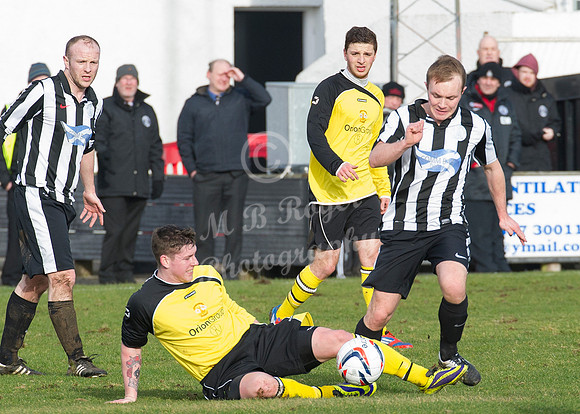 Wick 1 v Inverness Clach 1  08/03/2014