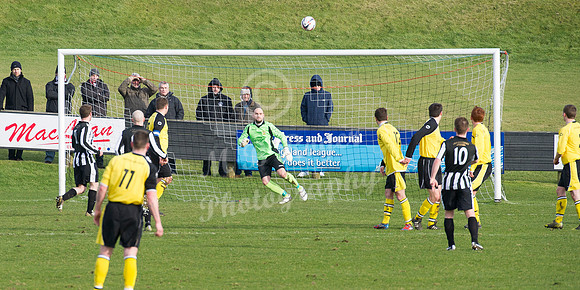 Wick 1 v Inverness Clach 1  08/03/2014