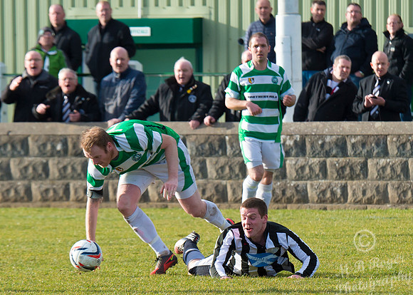 Buckie Thistle 1 v Wick Academy 3 SHFL 07/03/2015 Victoria Park